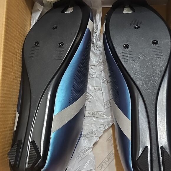 Santic CYCLING 3 BOLT Shoe KB20019B NO CLEATS Sz 9 9.5 DIAL AND CABLE - Picture 7 of 7